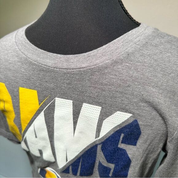 NFL Boys Gray LA Rams Short Sleeve Tees L 14/16 - Picture 5 of 7